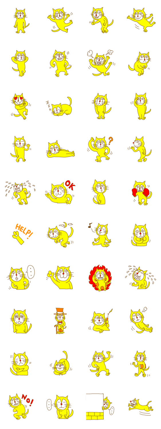 Yellow cat