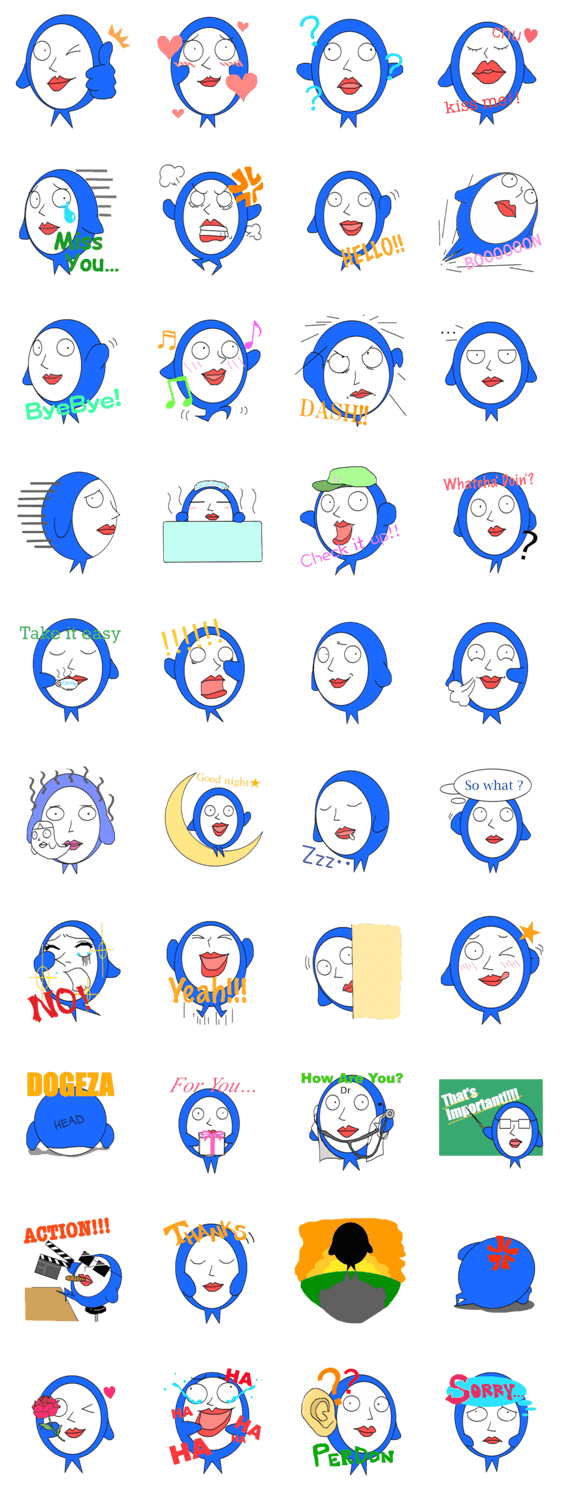 ときめけ！ウナースタンプ