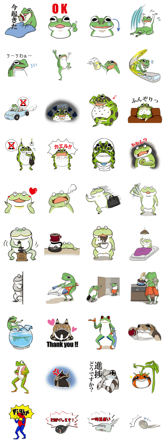 カエルな日常