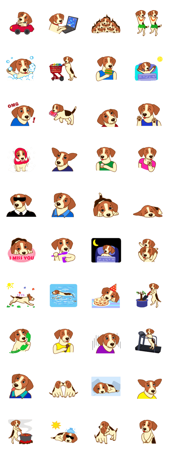 cute beagle dogs
