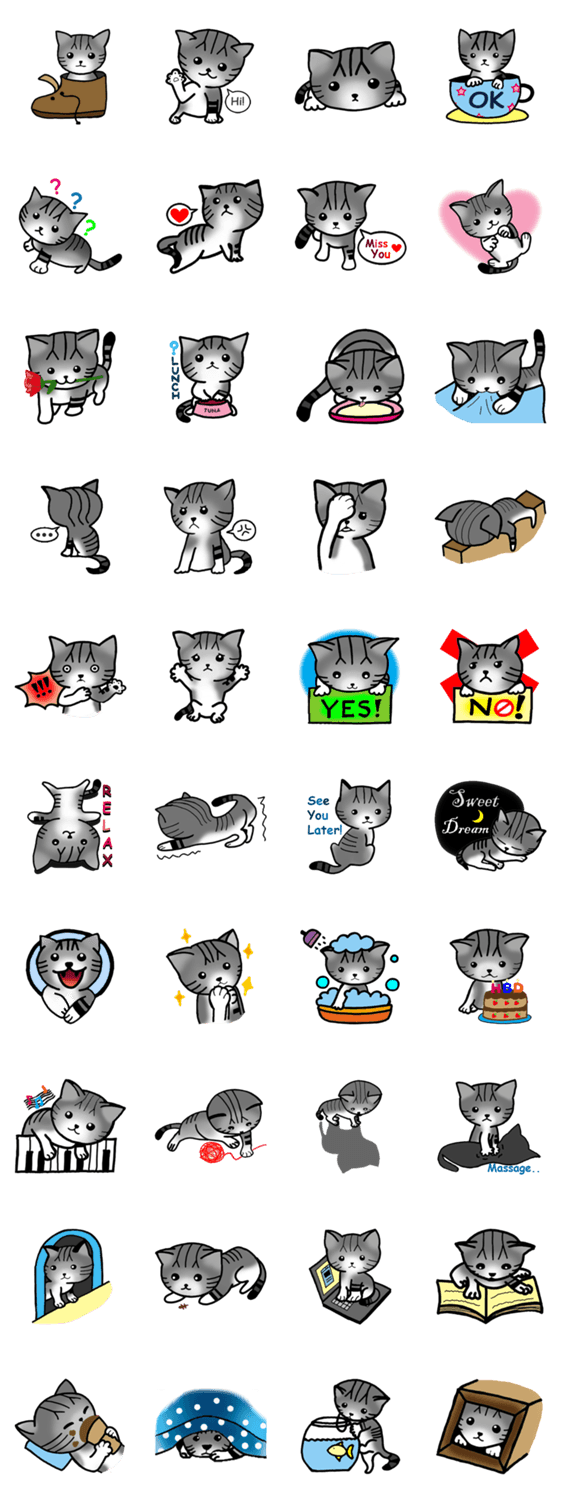 Memo, the Lovable Cat