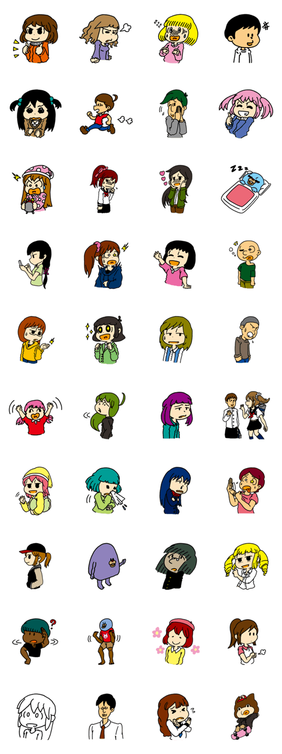 きゃらくたーすたんぷ