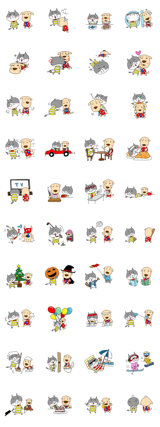 ニャンコとワンコ