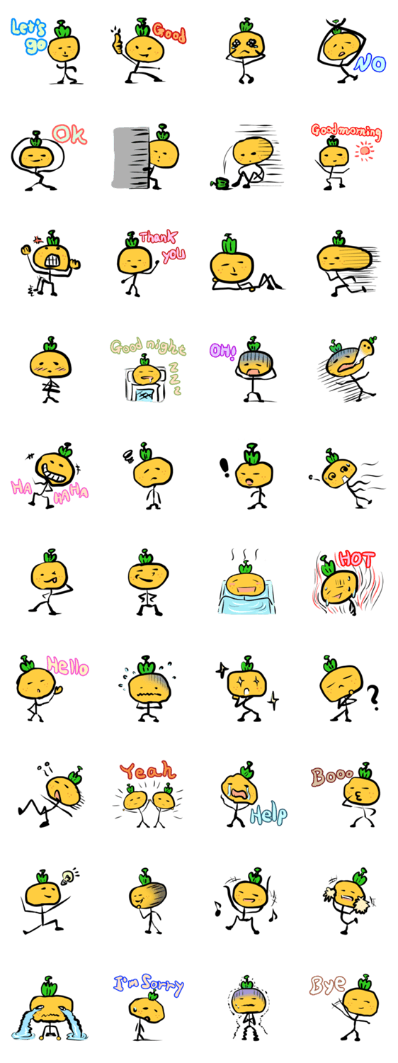 シュールだよ。みかぴーま君