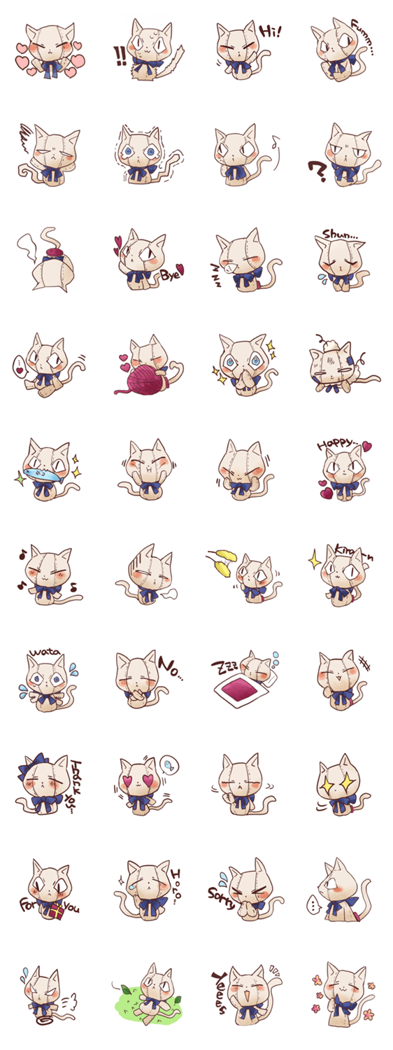 猫のぬいぐるみ☆にゃんダフル