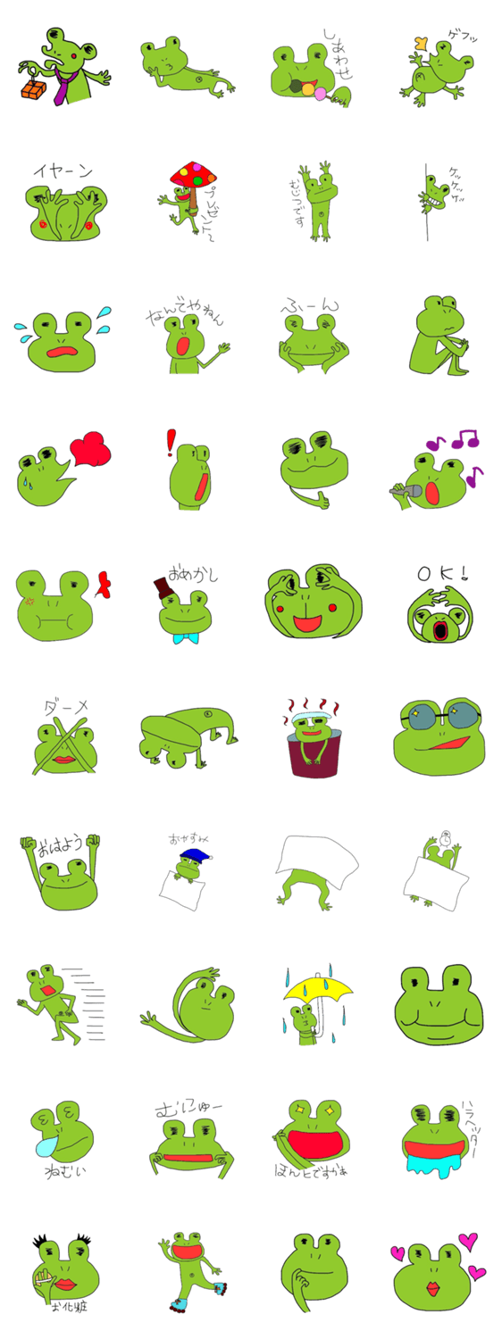 Every day FROG Sticker