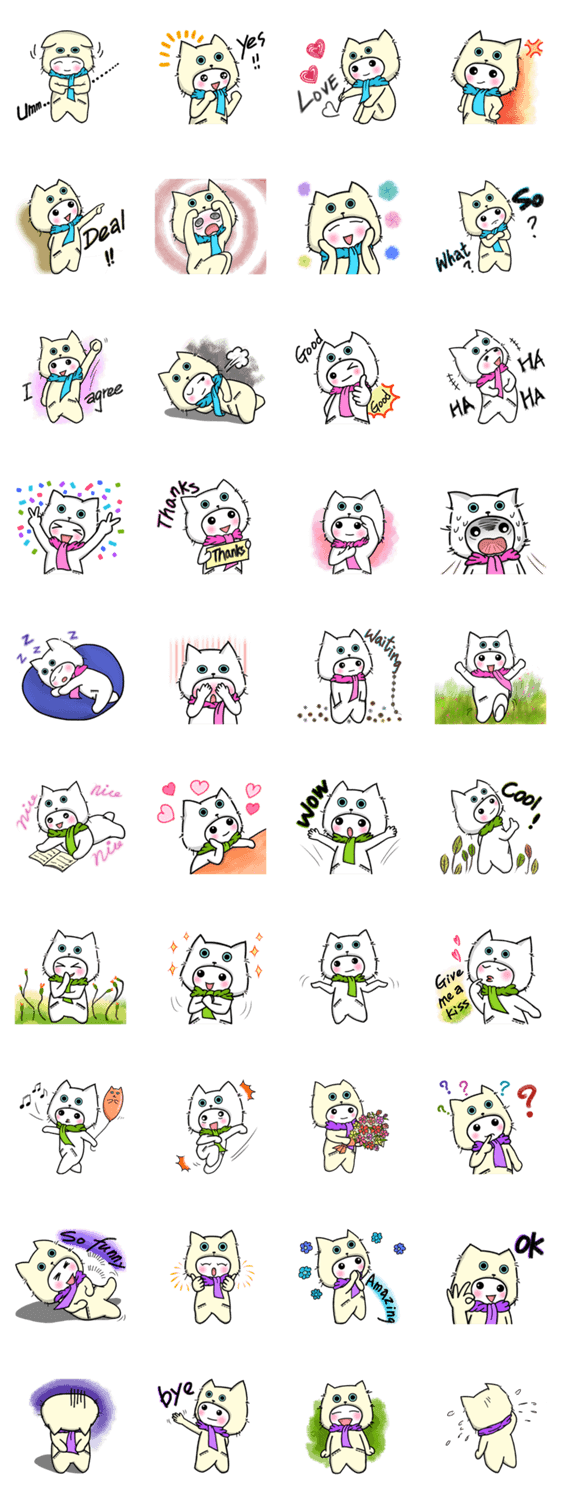 I love cats, meowoo~~ (English version)